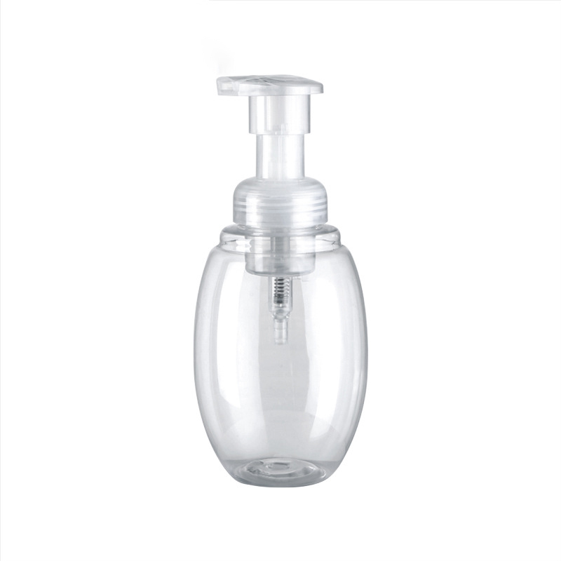 Stock New Design 100ml 120ml 4oz Clear Plastic PET PCR Foam Bottle Baby Shower Gel Press Bubble Bottle Wholesale Cosmetic Spray Perfume Bottle Manufacturer Factory Supplier