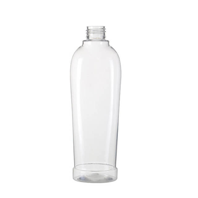 Stock 250ml 8oz Clear Green Plastic PET PCR Shampoo Lotion Cosmetic Bottle With Pump Manufacturer Wholesale Factory Supplier