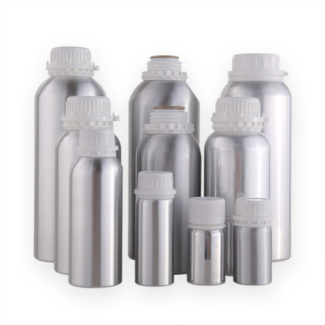 Empty Wholesale 50ml 100ml 250ml 500ml 1000ml 1L Aluminum Essential Oil Bottle With Tamperproof Cap Manufacturer Factory Supplier