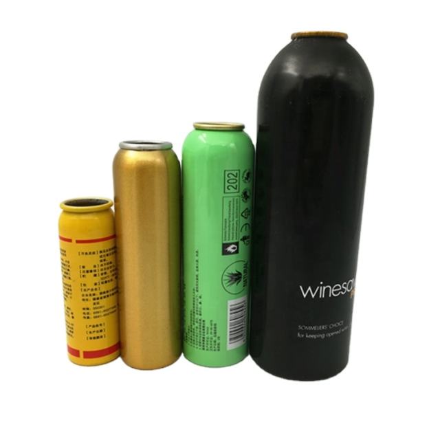 Empty Custom Aerosol Can 500ml Hair Sprays Shaped Aluminium Aerosol Spray Bottle Manufacturer Wholesale Factory Supplier