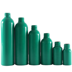 Empty Aluminum Daily Care Bottle With Pump Sprayer 50ml 100ml 200ml 250ml 300ml 500ml Cosmetic Aluminum Bottles Containers Manufacturer Wholesale Factory Supplier