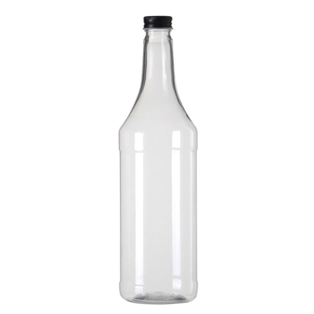 Stock 150ml-1l Plastic Pet Empty Bottle 5oz 4oz 8oz 16oz 32oz 0-100% PCR Packaging Material Juice Milk Beverage PET Bottle Manufacturer Wholesale Factory Supplier