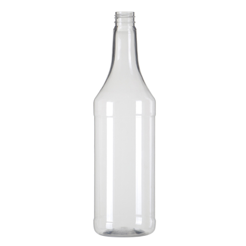 Stock 150ml-1l Plastic Pet Empty Bottle 5oz 4oz 8oz 16oz 32oz 0-100% PCR Packaging Material Juice Milk Beverage PET Bottle Manufacturer Wholesale Factory Supplier