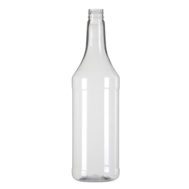 Stock 150ml-1l Plastic Pet Empty Bottle 5oz 4oz 8oz 16oz 32oz 0-100% PCR Packaging Material Juice Milk Beverage PET Bottle Manufacturer Wholesale Factory Supplier