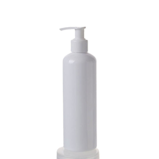 Stock 300ml 10oz Customized Bottle Daily Chemical Shampoo Shower Bath Press Bottle 0-100% PCR White Lotion Bottle With Pump Manufacturer Wholesale Factory Supplier