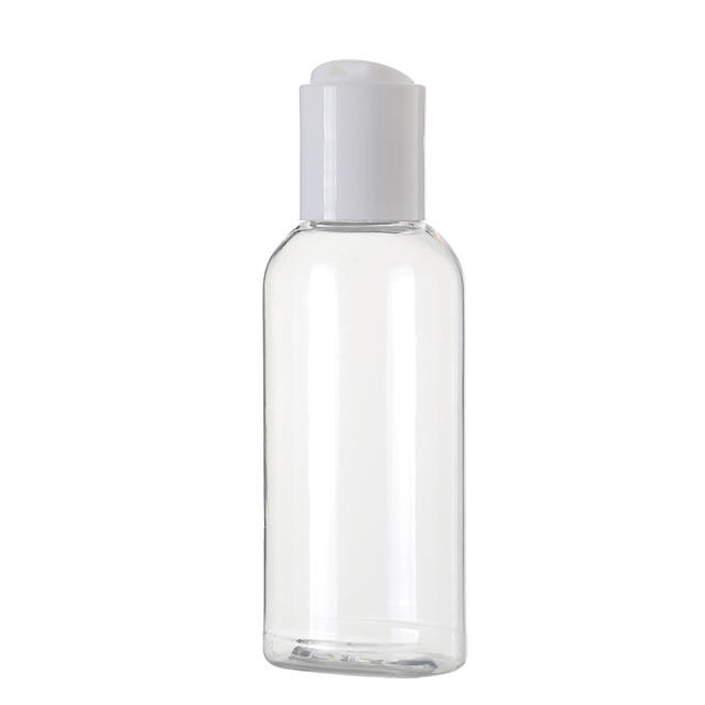 Stock Customized 2oz 60ml Makeup Remover Travel Pack Spray Hand Washing Squeeze Bottle 0-100% PCR Cosmetic Packaging With Disc Cap Manufacturer Wholesale Factory Supplier