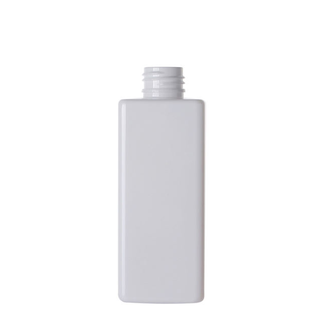 Stock 300ml 10oz Square Bottle Shampoo Shower Gel Press Bottle Cosmetic Packaging Material Daily Chemical Sub Bottling 0-100% PCR Manufacturer Wholesale Factory Supplier