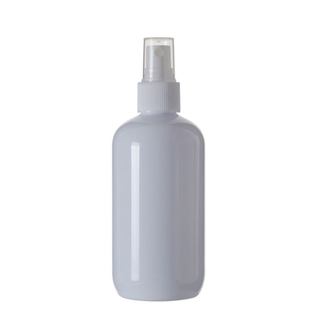 Stock Clear White Transparent Amber PET Boston Round Plastic Bottle Empty Cosmetic Toner Lotion Bottle 10oz 300ml 0-100% PCR Manufacturer Wholesale Factory Supplier