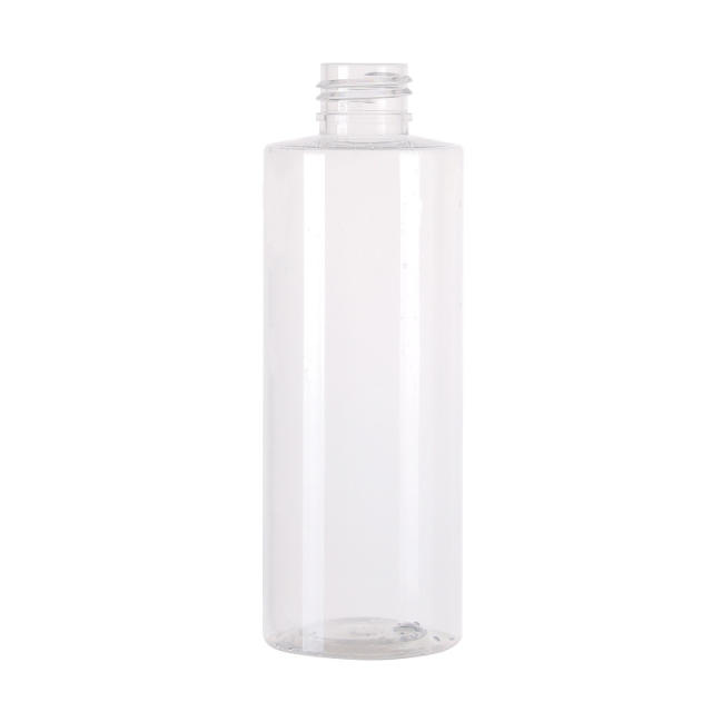 Stock Latex Empty 60ml 80ml 100ml 120ml 150ml 200ml 250ml Shampoo Plain Shoulder Cylinder Plastic Bottle Foundation Powder PET Pressed Bottle 0-100% PCR With Pump Manufacturer Wholesale Factory Supplier