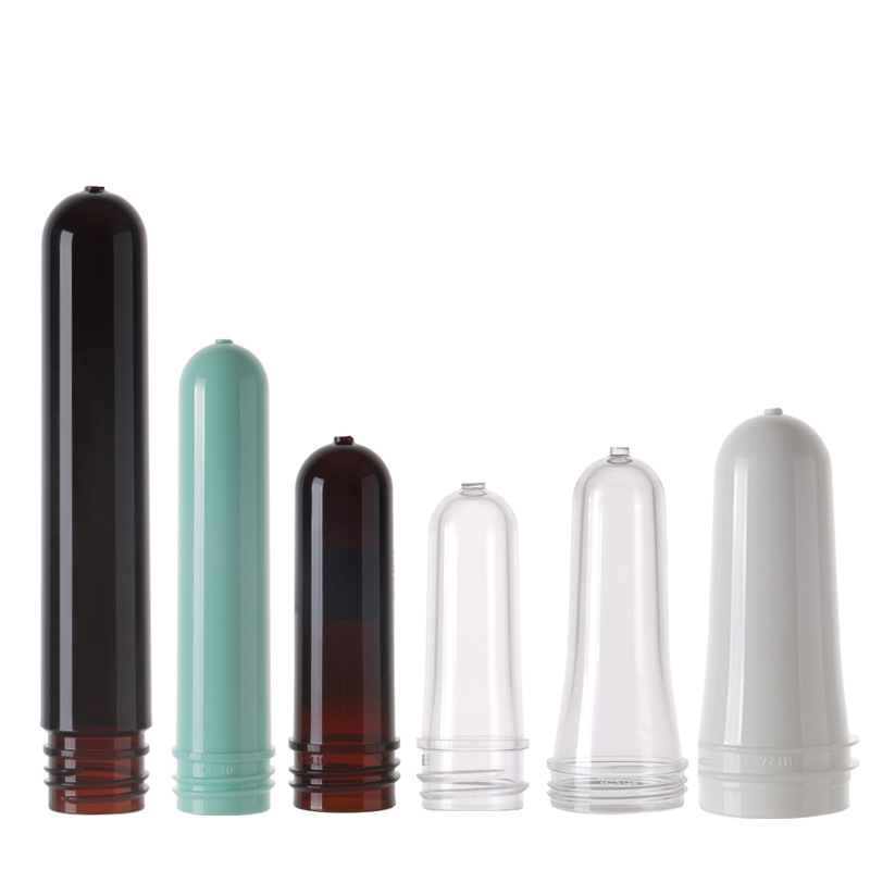 Stock plastic tube bottle 24mm 28mm 38mm PET bottle preform 0-100% PCR Manufacturer Wholesale Factory Supplier