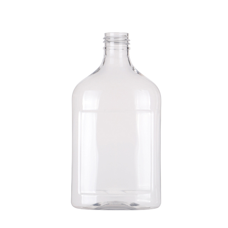 Stock 150ml 250ml 8oz empty PET Clear Skin Lotion Emulsion Travel bottle With Aluminum Screw Cap 0-100% PCR Manufacturer Wholesale Factory Supplier