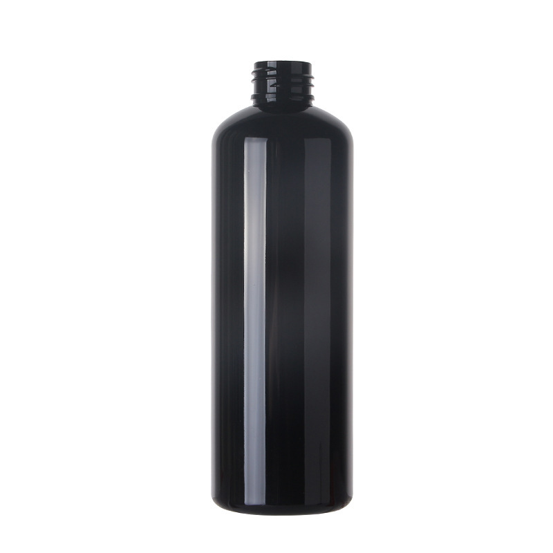 Stock Empty 50-500ml Black White Amber Round Spray Essential Oil Bottle Shampoo Bath Press Bottle 0-100% PCR Manufacturer Wholesale Factory Supplier