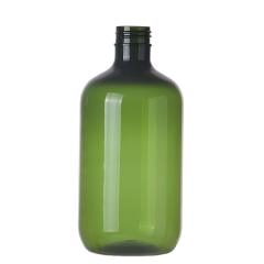Stock 300ml 500ml 10oz 16oz Green Amber Empty Biodegradable PET Matte Bottle Lotion Gel Despenser Bottles 0-100% PCR Manufacturer Wholesale Factory Supplier
