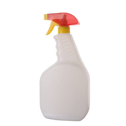 Stock 500 ml 650ml 900ml 16oz 30oz white PE Plastic Spray Bottle With Spray Trigger Gun For Car Cleaning Disinfectant Household Manufacturer Wholesale Supplier Factory