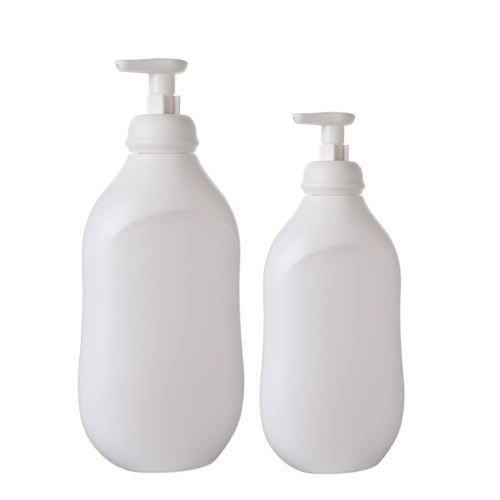 stock 200ml 300ml 600ml Environmental protection Biodegradable cosmetic packaging container for shampoo lotion PE plastic pump bottle manufacturer wholesale factory supplier