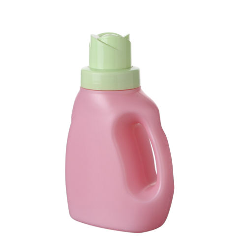 Stock 350ml plastic liquid detergent bottles wholesale PE laundry liquid bottle manufacturer factory supplier