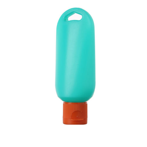 stock 50ml plastic pe hanging hand sanitizer squeeze bottle with flip top cap manufacturer wholesale factory supplier