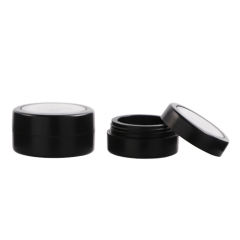 stock plastic black 2ml mini cute cosmetic jar Manufacturer Wholesale Factory Supplier