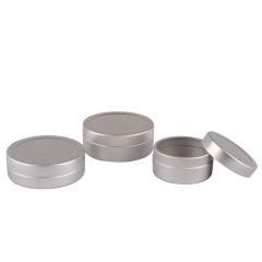 stock Aluminum cream jar with slide cap 5g,10g, 15g, 20g, 25g, 50g manufacturer wholesale supplier factory