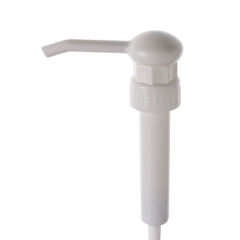 stock white 38/400 large dosge Lotion pump with long nozzle Manufacturer Wholesale Factory Supplier
