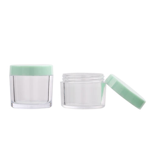 stock 10ml, 15ml, 20ml PS plastic cosmetic jar Manufacturer Wholesale Factory Supplier