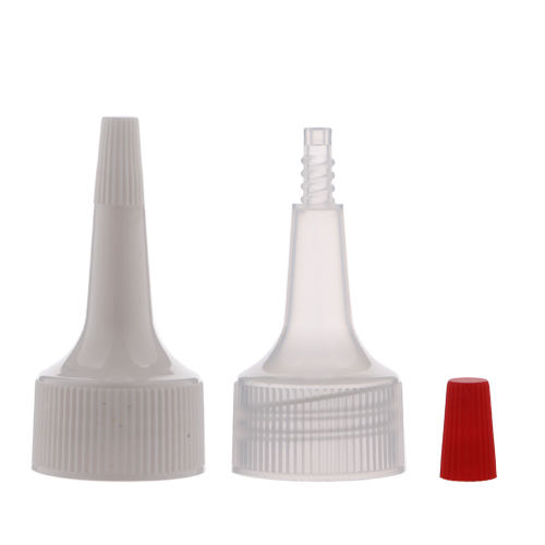 stock 24mm plastic pointed nozzle cap with top cover Manufacturer Wholesale Factory Supplier