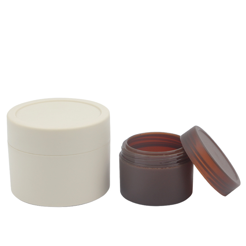 stock 60,100,150,180,200,250ml PP double wall matte finish cosmetic plastic jar Manufacturer Wholesale Factory Supplier