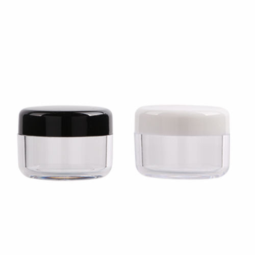 stock 3ml, 5ml, 10ml mini  PS cosmetic jar Manufacturer Wholesale Factory Supplier