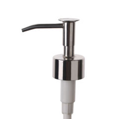 stock 24mm 28mm Stainless steel lotion pump  brush empty dispenser pump Manufacturer Wholesale Factory Supplier