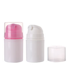 stock 30,50,75,100,150ml empty pink color PP plastic airless pump cosmetic cream bottle Manufacturer Wholesale Factory Supplier