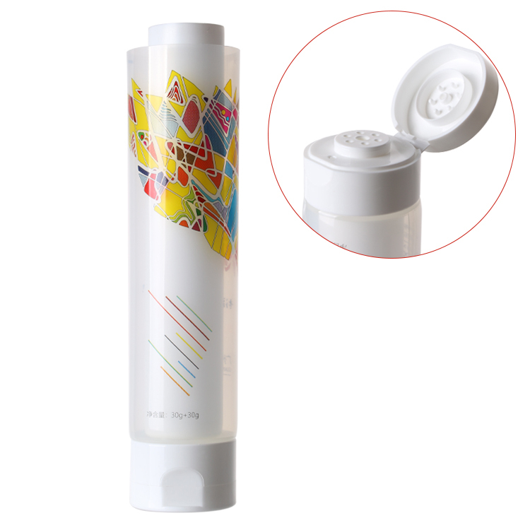 stock PE tube double tube with flip top cap Manufacturer Wholesale Factory Supplier