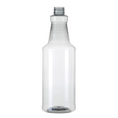 PET Plastic Empty clear 1000ml 1 liter 1l Wine Juice Beer Beverage Bottle 0-100% PCR Manufacturer Wholesale Factory Supplier