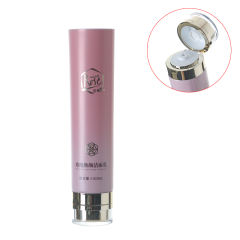 ruipack pink perfume Laminated Tube for cosmetic with gold sliver flip top cap Manufacturer Wholesale Factory Supplier