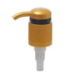 stock 28/410 plastic yellow Lotion pump round shaped pump head Manufacturer Wholesale Factory Supplier
