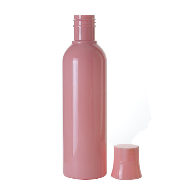 300ml PET mouthwash bottle pink bottle manufacturer wholesale factory supplier