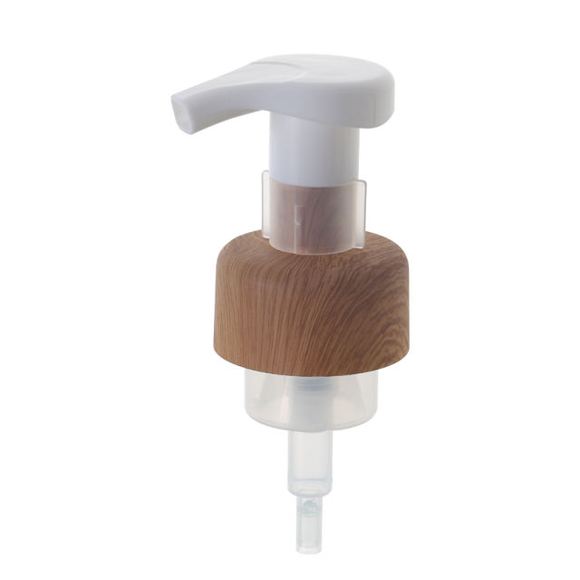 Foam Soap Pump Lotion Pump Plastic bamboo Hand Liquid Dispenser Pump Manufacturer Wholesale Factory Supplier