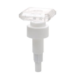 stock 28/410 new designed plastic white Lotion pump transparent pump head Manufacturer Wholesale Factory Supplier