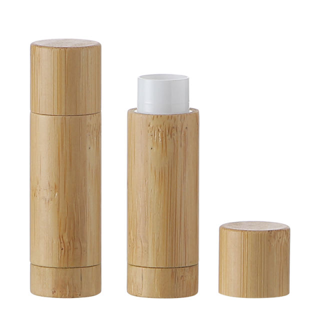 stock 5g bamboo series lip balm tube eco friendly tube manufacturer wholesale supplier factory