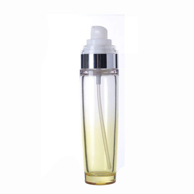 stock 80ml PETG cosmetic bottle with mist spray bottle color gradient appearance manufacturer wholesale factory supplier