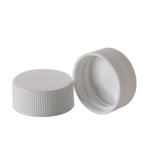 28/400 PP plastic Ribbed screw cap white cap Manufacturer Wholesale Factory Supplier