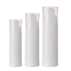 15,30,50ml PP airless bottle with cover cap Manufacturer Wholesale Factory Supplier