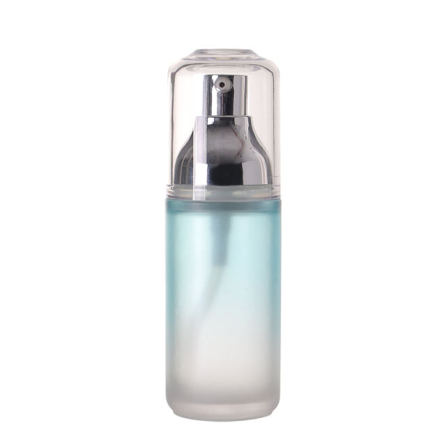 stock 40ml PETG matte cosmetic bottle with cover cap bottle with mist spray manufacturer wholesale factory supplier