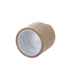 20mm 24mm 28mm Natural Bamboo collar  disc top cap lids manufacturer wholesale supplier factory