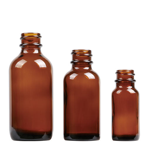 stock Glass essential oil bottle boston round bottle manufacturer wholesale factory supplier