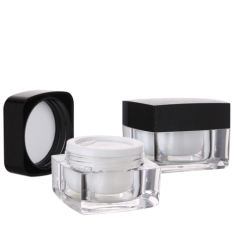 stock 5, 15, 30, 50g acrylic jar cosmetic jar Manufacturer Wholesale Factory Supplier