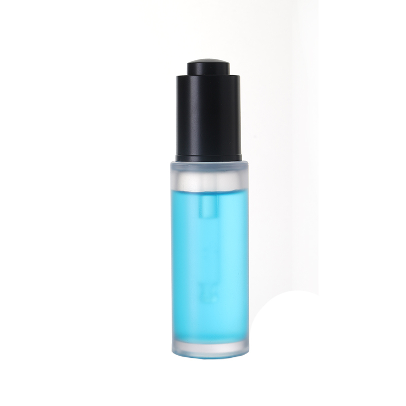 stock 20ml,30ml PETG matte cosmetic bottle with dropper manufacturer wholesale factory supplier