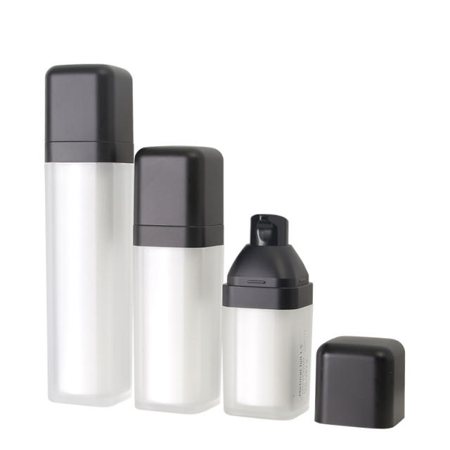 15ml,30ml,50ml matte acrylic airless bottle cosmetic bottle Manufacturer Wholesale Factory Supplier