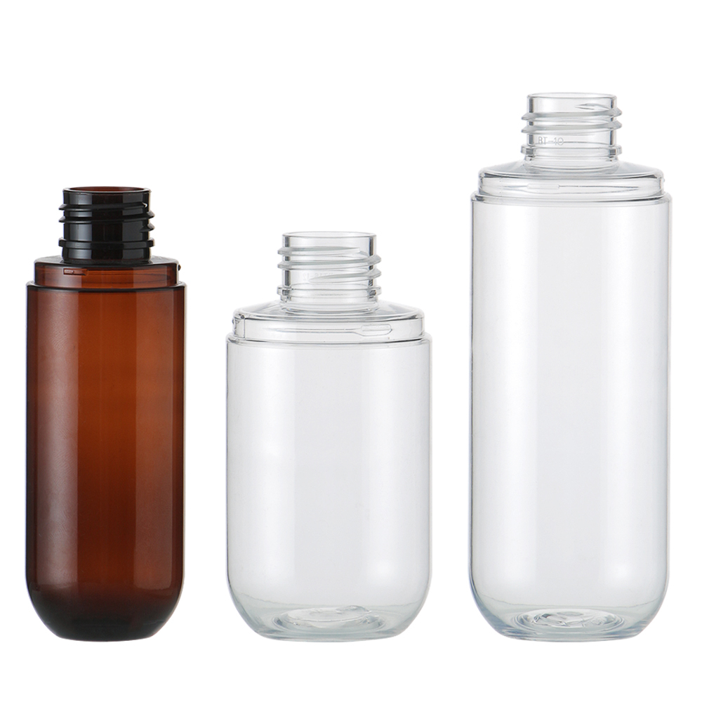 80/100/160ml PET large cover plastic bottle