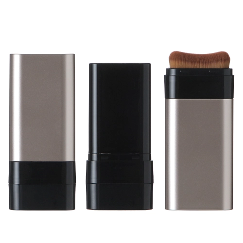 deodorant stick container with brush