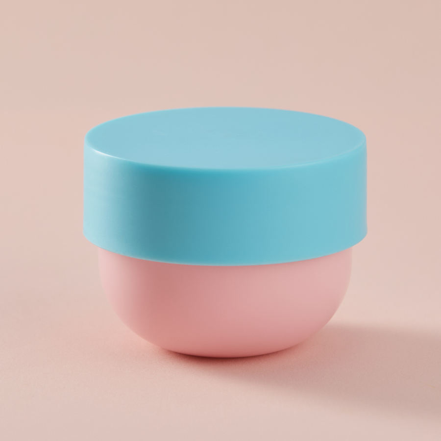 Luxury Biodegradable Wheat Straw Matte Cosmetic Skin Care Body Scrub Container PP Jar Macaron Colored Bowl Shape Body Scrub Jar